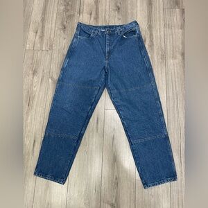VTG Dragging Jeans double knee 34x30 Kevlar lined motorcycle jeans